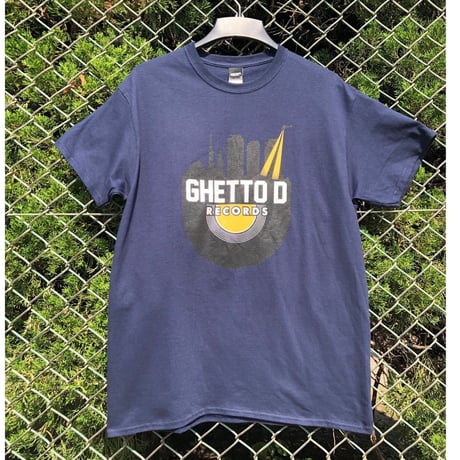GHETTO D logo Tee Shirts / Navy