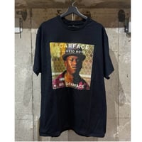 レコードジャケ RAP Tee "Mr.Scarface" / Black