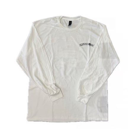VINTAGE POSSE × Rum Artworks "AOI" long sleeve Tee shirts / White × Red