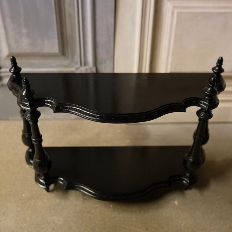 ナポレオンシェルフ(ブラック) | Réaliser son rêve