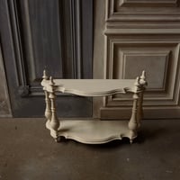 受注製作】無塗装ナポレオンシェルフ(ホワイトオーク) | Réaliser son rêve