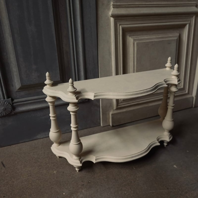 受注製作】ナポレオンシェルフ(アイボリーホワイト) 【公式通販】