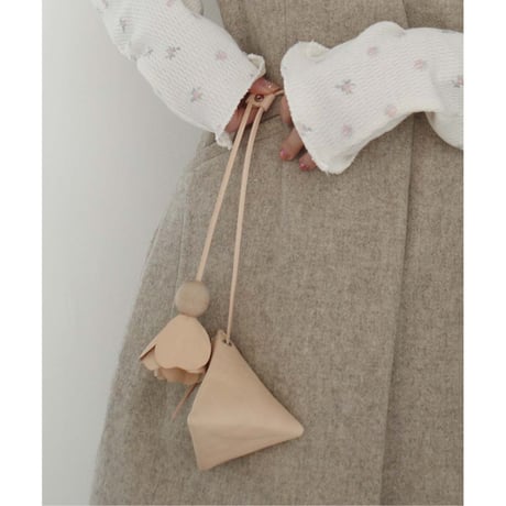 FLOWER TRIANGLE MINI BAG