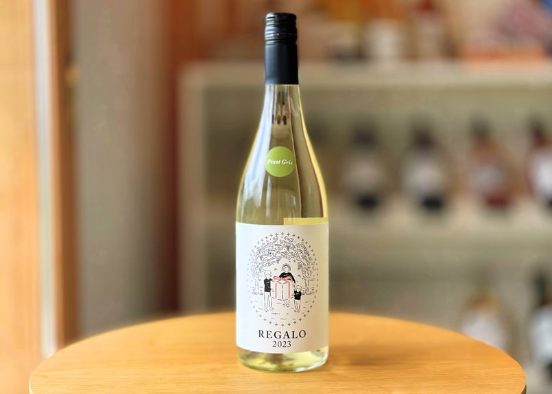 白】REGALO 2023 ピノ・グリ（750ml）爽やかな辛口、香り際立つ白