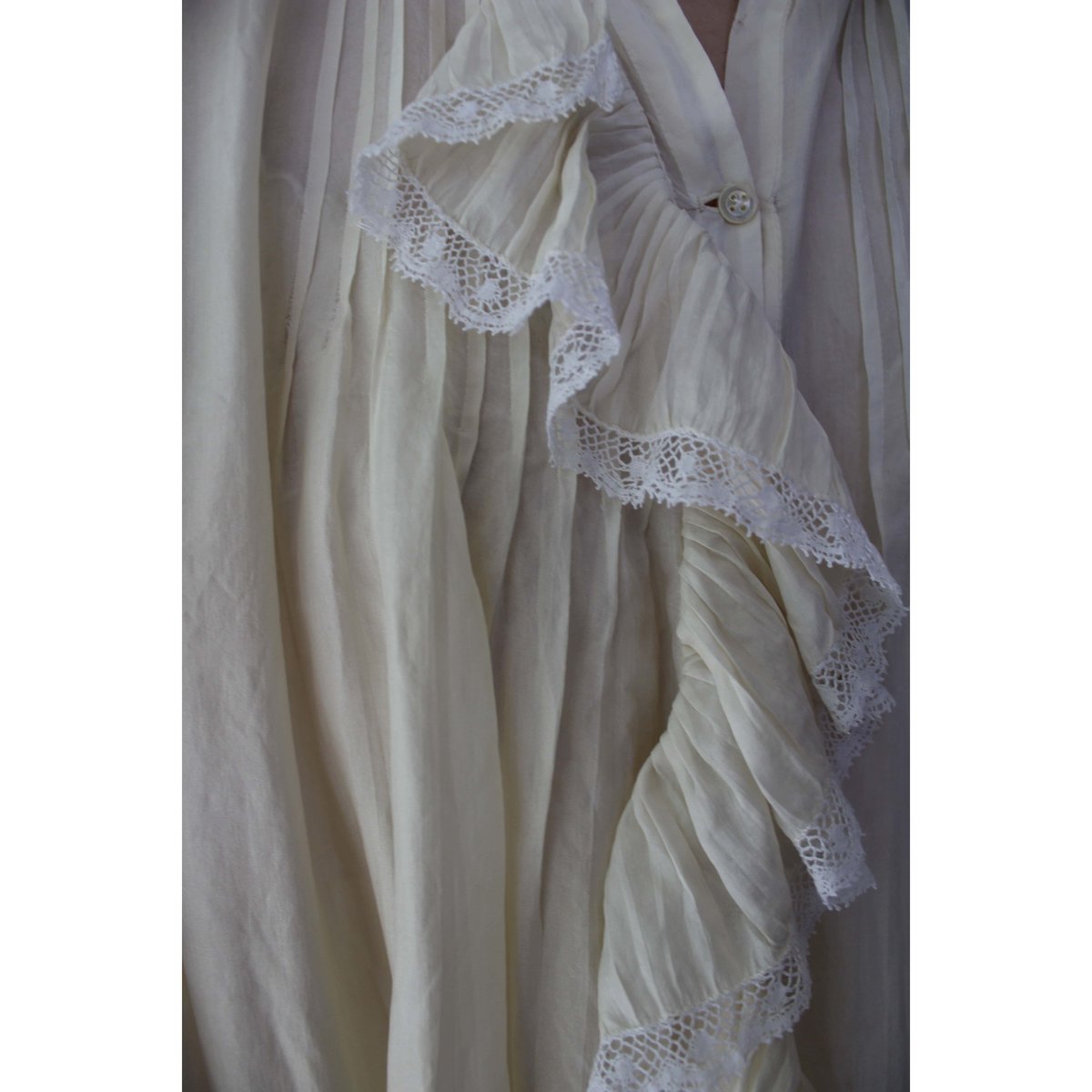 antique silk dress | angie lala vintage