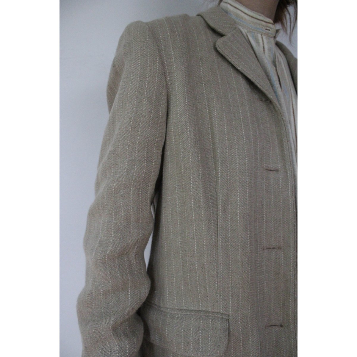 1980s/1990s Nicole Farhi stripe jacket | angie  