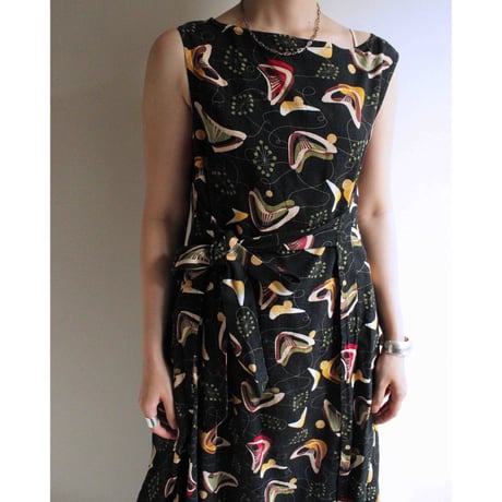 80s レザー ワンピース ドレス AngieLaLa購入 vintage CATEGORY