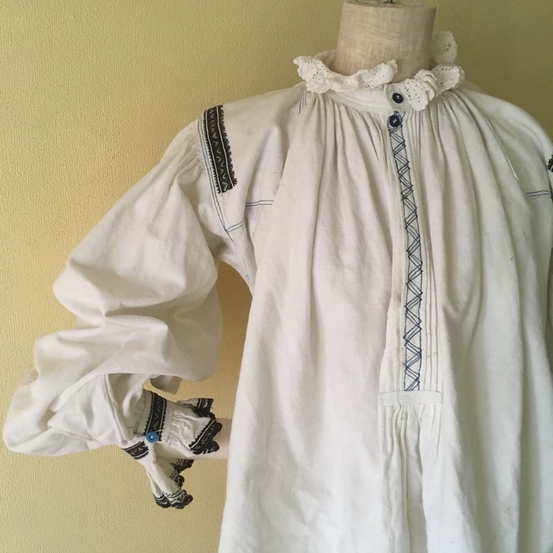20s Romanian stitch blouse ルーマニアブラウス