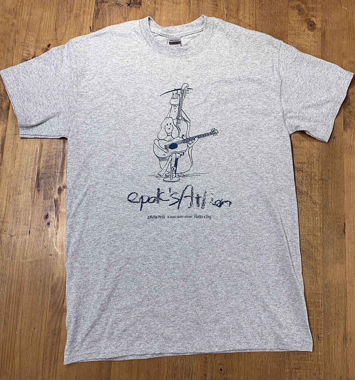 エポックのアトリエ 菅谷晋一がつくるレコードジャケット」Tシャツ