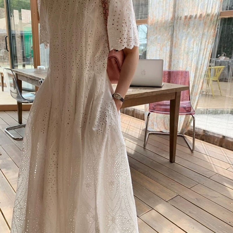 パンチングレースワンピース | begin