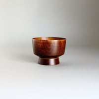 BASE 01 汁椀乱筋(黒漆拭き漆仕上げ) | ROKUROSHA STORE