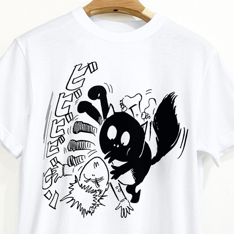 河童の三平 ビビビビビン T-Shirts Color ホワイト | Yokai-Shop