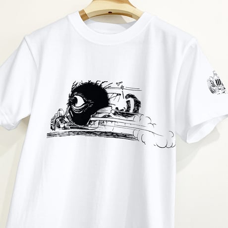 ［YokaiShop限定Ver］ゲゲゲの鬼太郎 妖怪ラリー バックベアード T-Shirts Color  ホワイト