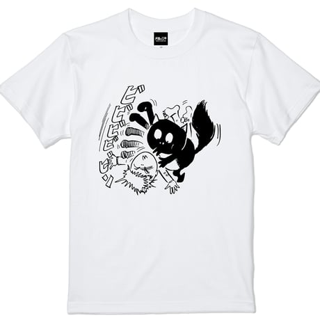 〔予約販売2026年8月初旬～9月初旬発送予定〕河童の三平 ビビビビビン T-Shirts Color  ホワイト