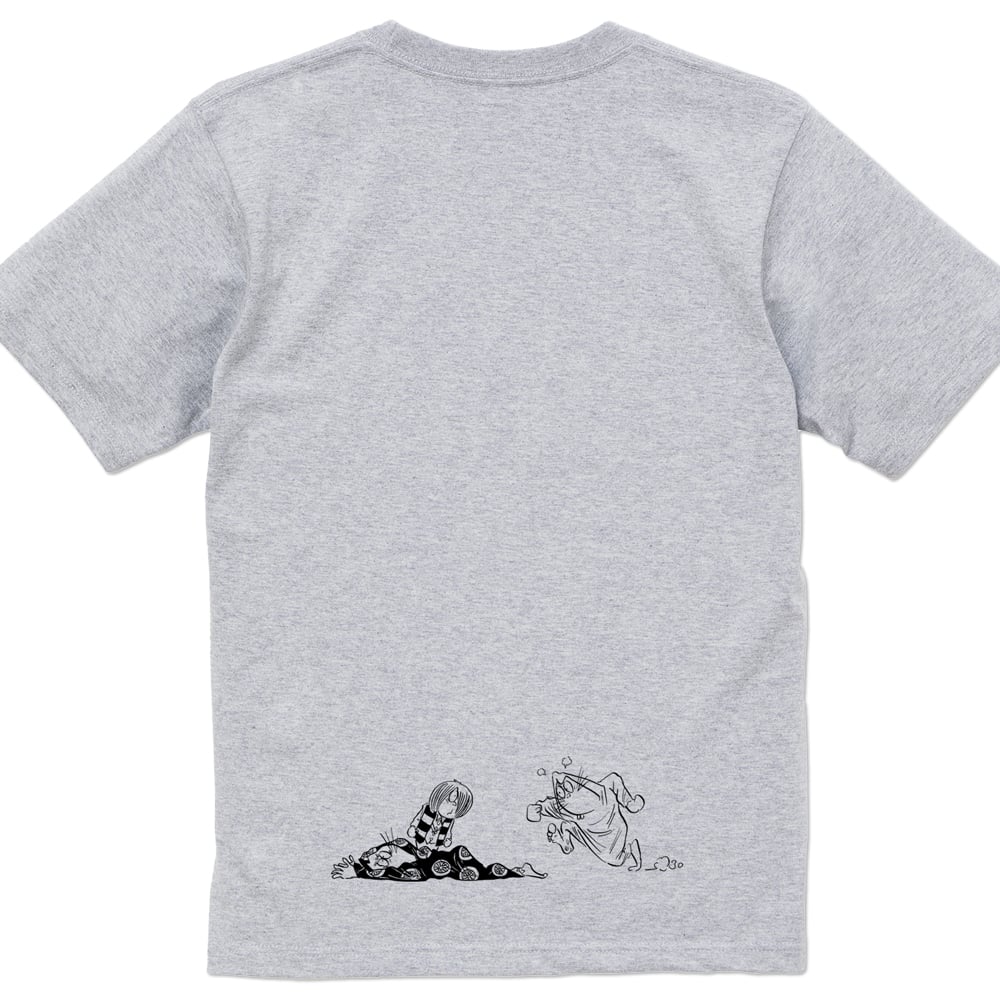 ゲゲゲの鬼太郎おりたたみ入道 T-Shirts Color アッシュ | Yokai