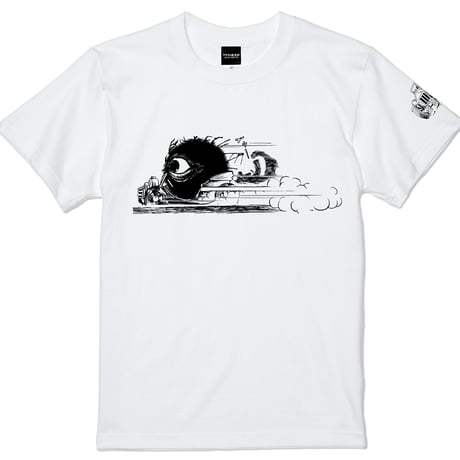 ［YokaiShop限定Ver］ゲゲゲの鬼太郎 妖怪ラリー バックベアード T-Shirts Color  ホワイト