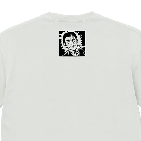 ［YokaiShop限定Ver］墓場鬼太郎 お父さん ビッグシルエット T-Shirts Color フロストグレー