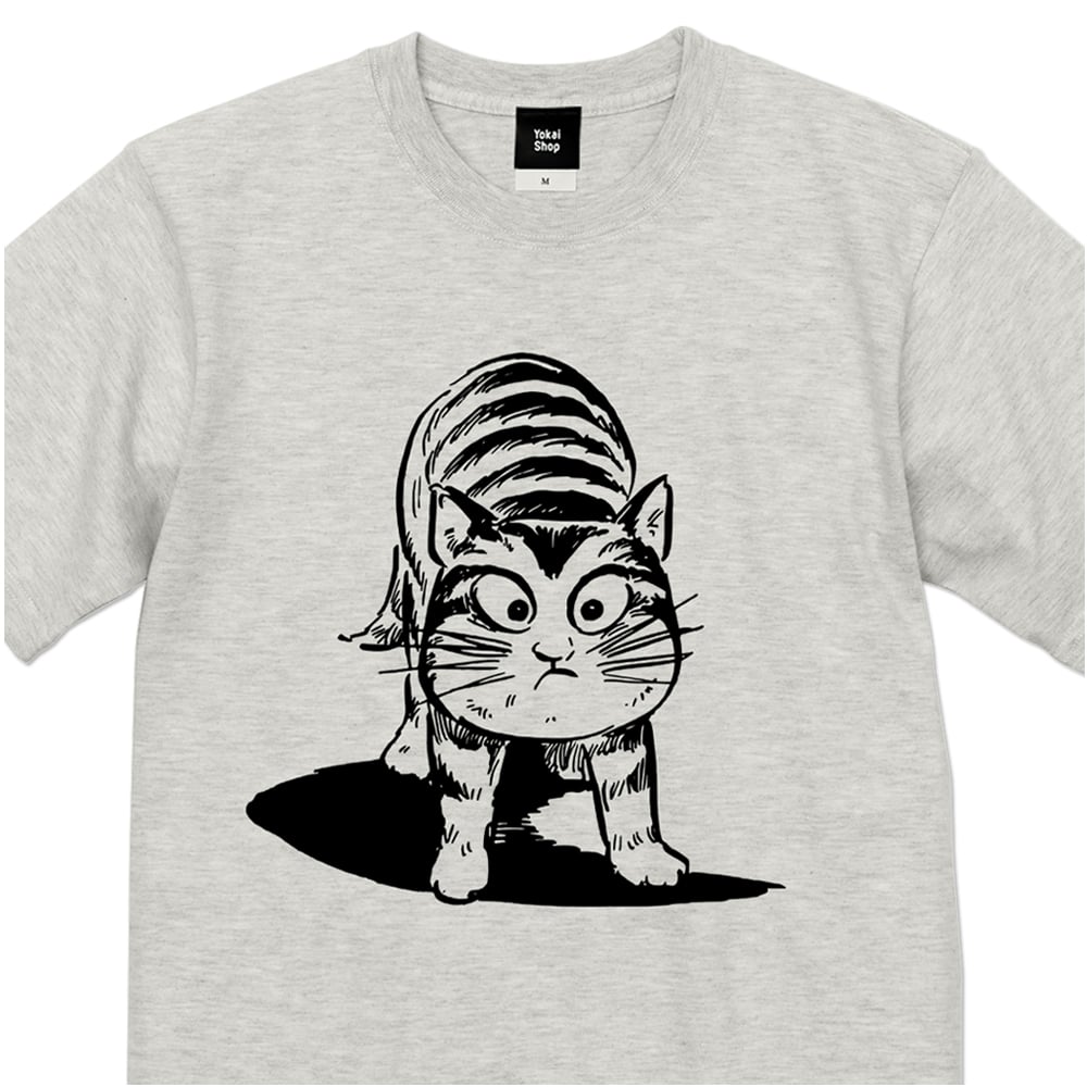 2025年7月15日から順次発送〕猫楠(立ち姿)T-Shirts Color オートミール
