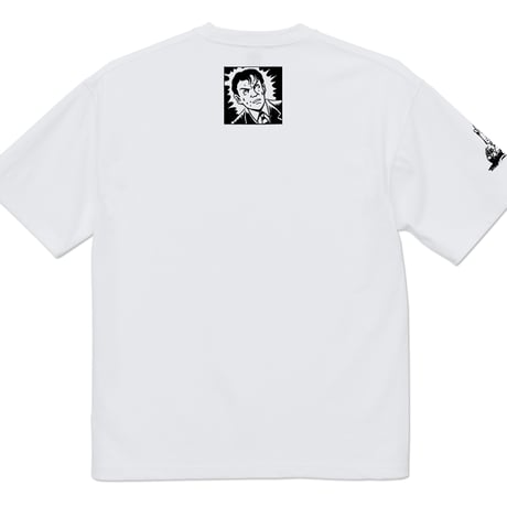 ［YokaiShop限定Ver］墓場鬼太郎 お父さん ビッグシルエット T-Shirts Color ホワイト