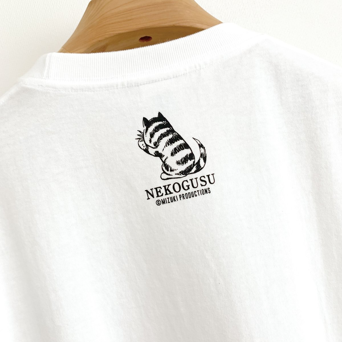 猫楠 T-Shirts Color ホワイト | Yokai-Shop 猫楠 T-Shirts Color ホワイト | Yokai-Shop