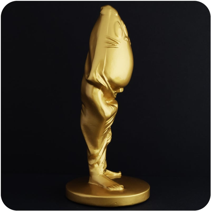 ねずみ男 立像フィギュア 金色 | Yokai-Shop