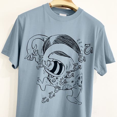 〔2023年3月15日から順次発送〕ゲゲゲの鬼太郎 さざえ鬼 T-Shirts Color  青