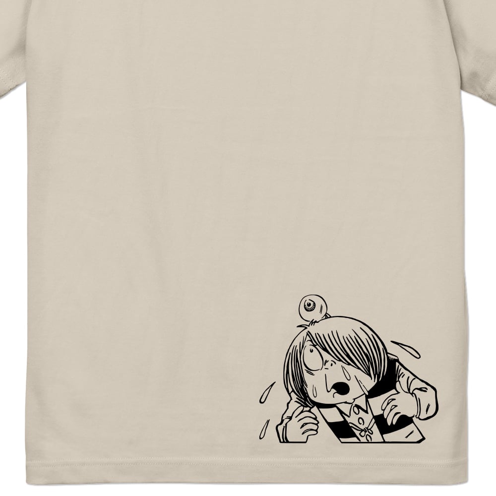 ゲゲゲの鬼太郎 うわーっ T-Shirts Color ベージュ | Yokai-Shop