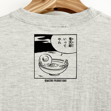 ゲゲゲの鬼太郎 ワサワサワサ T-Shirts Color オートミール