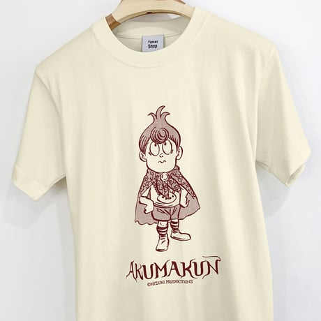 ［YokaiShop限定Ver］悪魔くん 埋れ木真吾  T-Shirts Color  亜麻色