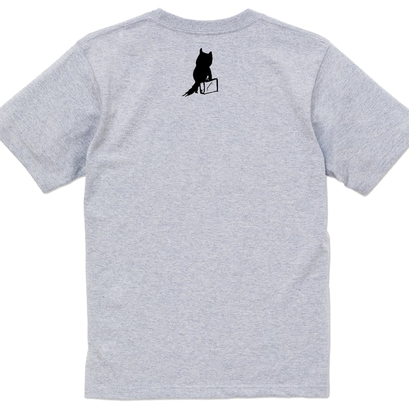 河童の三平 カバン持ちタヌキ T-Shirts Color アッシュ | Yokai-Shop