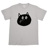 〔2025年7月15日から順次発送〕河童の三平 たぬき顔 T-Shirts Color  ライトグレー