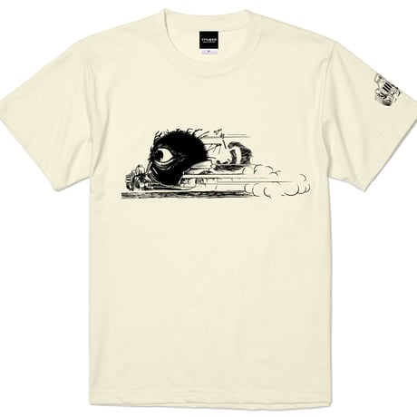 ゲゲゲの鬼太郎 妖怪ラリー バックベアード T-Shirts Color  亜麻色