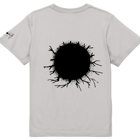 ［YokaiShop限定Ver］墓場の鬼太郎  バックベアード じろり T-Shirts Color  ライトグレー