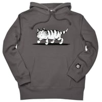 猫楠パーカー Color チャコール