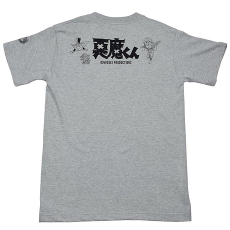 ［YokaiShop限定Ver］悪魔くん 見えない学校 T-Shirts Color  グレー