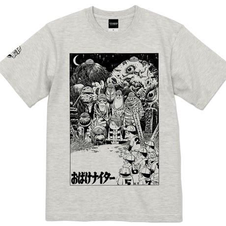 ［YokaiShop限定Ver］墓場の鬼太郎  おばけナイター T-Shirts Color  オートミール