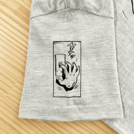［YokaiShop限定Ver］墓場の鬼太郎 手 T-Shirts Color オートミール