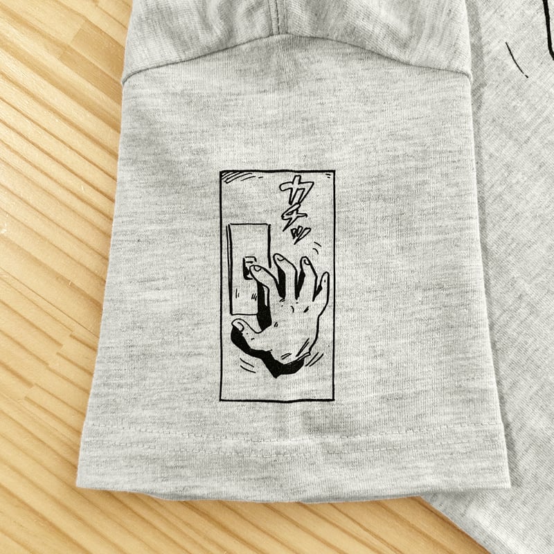 YokaiShop限定Ver］墓場の鬼太郎 手 T-Shirts Color オートミール