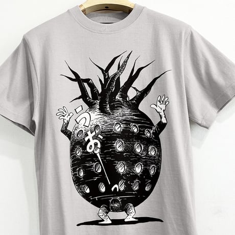 悪魔くん 家獣  T-Shirts Color ライトグレー