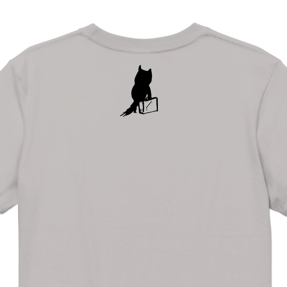 【未使用】かまいたち 当時物 Tシャツ ききお君 V系 イカ天 パンク 河童の三平 カバン持ちタヌキ T-Shirts Color ライトグレー | Yokai-Shop