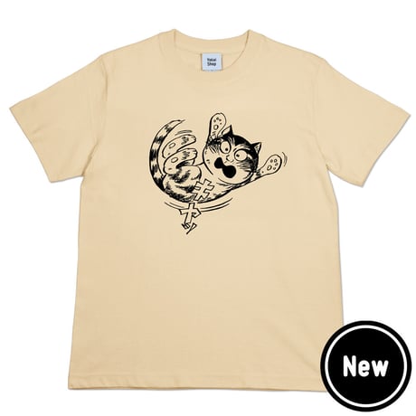 猫楠キヤッ T-Shirts Color  オレンジクリーム