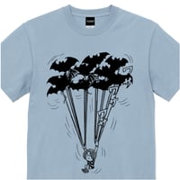 〔2026年6月6日から順次発送〕ゲゲゲの鬼太郎 ワサワサワサ T-Shirts Color ブルー
