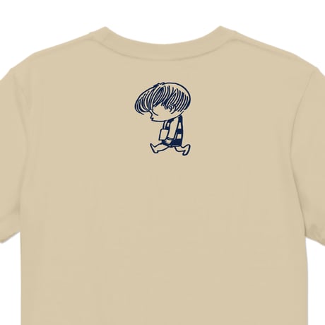 墓場鬼太郎 親父を T-Shirts Color  ベージュ