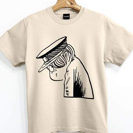 墓場の鬼太郎  ゆうれい電車 T-Shirts Color  ベージュ