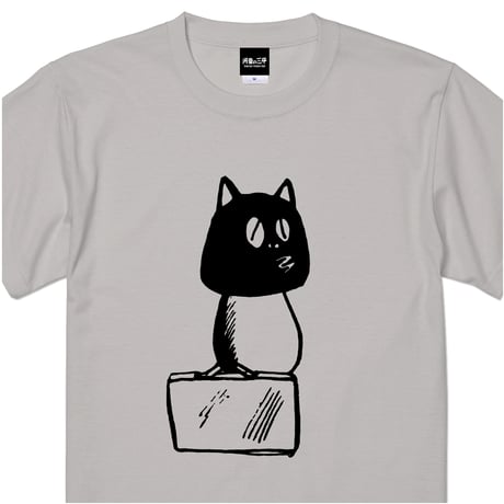 〔2026年6月6日から順次発送〕河童の三平 カバン持ちタヌキ T-Shirts Color  ライトグレー