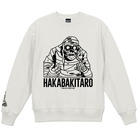 ［YokaiShop限定Ver］墓場鬼太郎 お父さん スウェットシャツ Color  オフホワイト