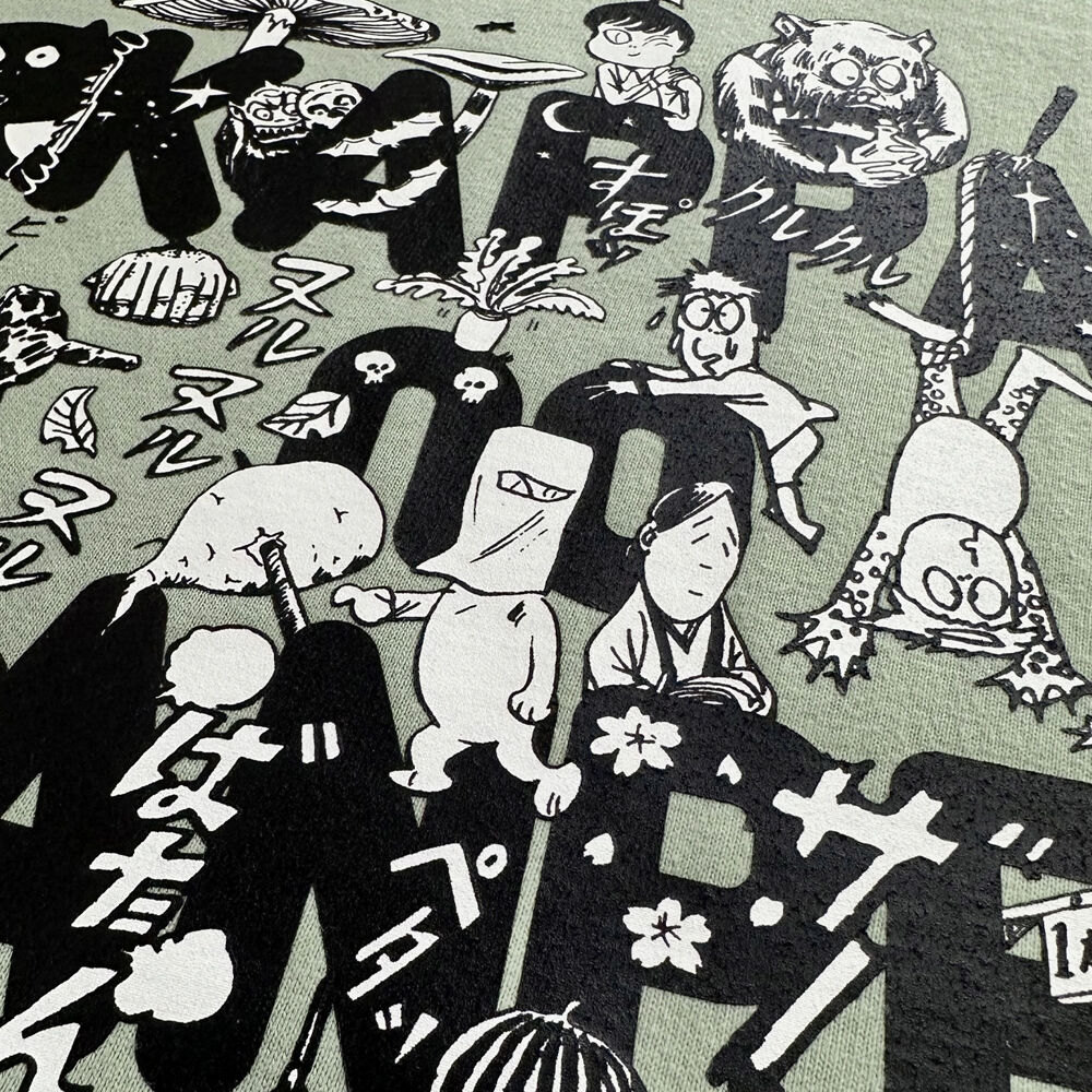 河童の三平 T-Shirts Color わさび | Yokai-Shop