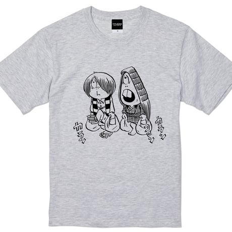 ゲゲゲの鬼太郎  買いもの係 T-Shirts Color アッシュ