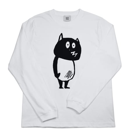 〔2023年3月15日から順次発送〕河童の三平 いつかえる ロングスリーブ T-Shirts Color  ホワイト
