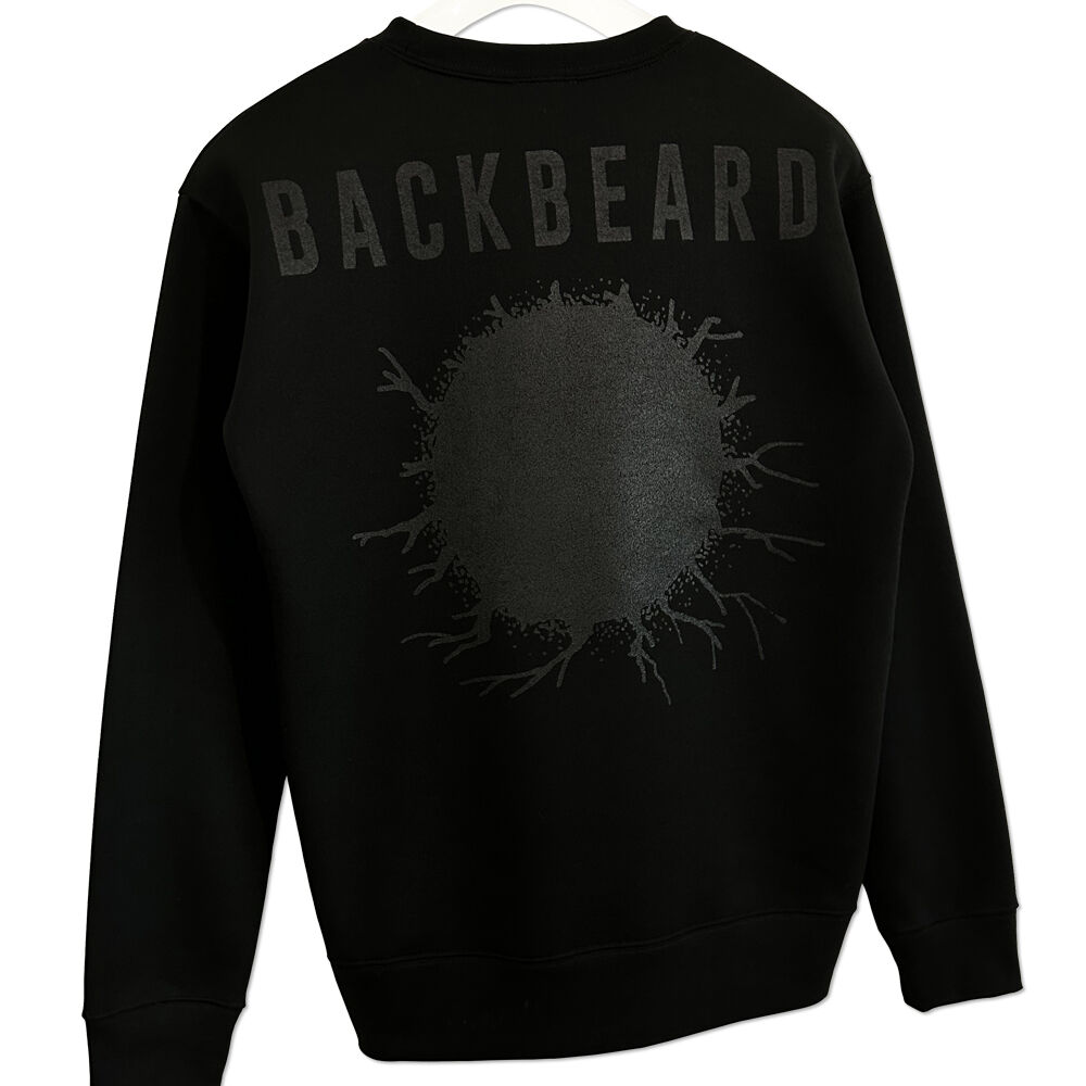 墓場の鬼太郎 バックベアード じろり スウェットシャツ Color ブラック